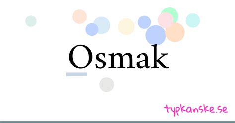 osmak|osmak synonym.